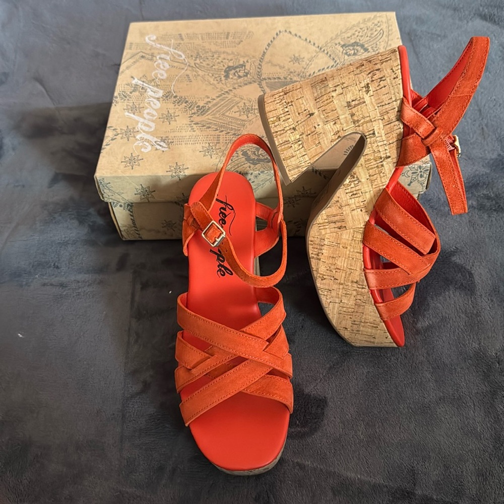 Free People Lisbon MJ Platform in Sunstar size 39.5